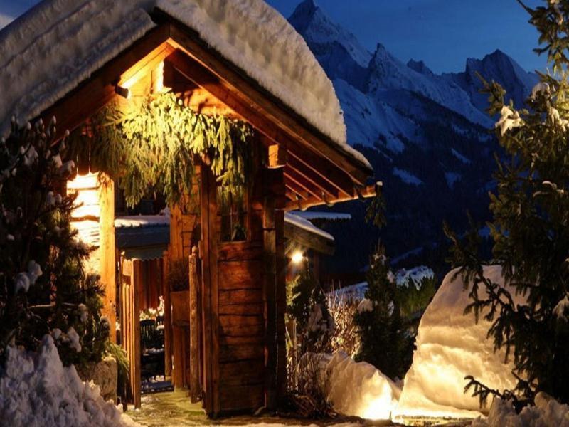 Les Chalets-Hotel De La Croix-Fry Manigod Exterior foto