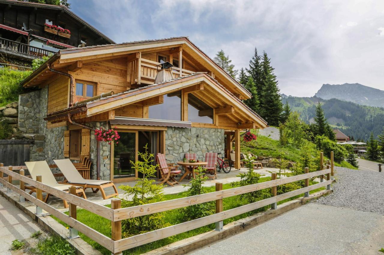 Les Chalets-Hotel De La Croix-Fry Manigod Exterior foto